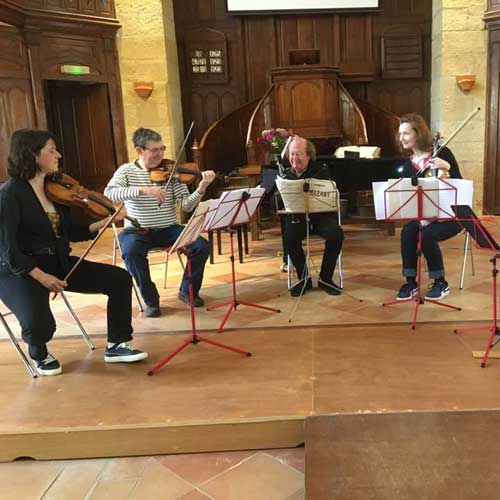 21 mai 2023, répétition du Quintette de Mozart