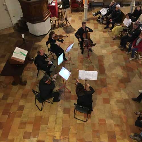 Quintette pour John, 20 mai 2023, Temple de Sainte-Foy