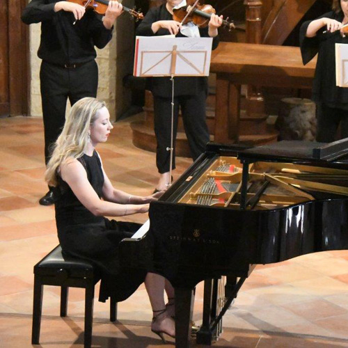 Concert au temple, juillet 2022